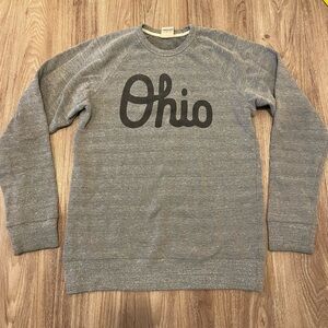 Men’s Large Homage Script Ohio Crewneck Sweatshirt